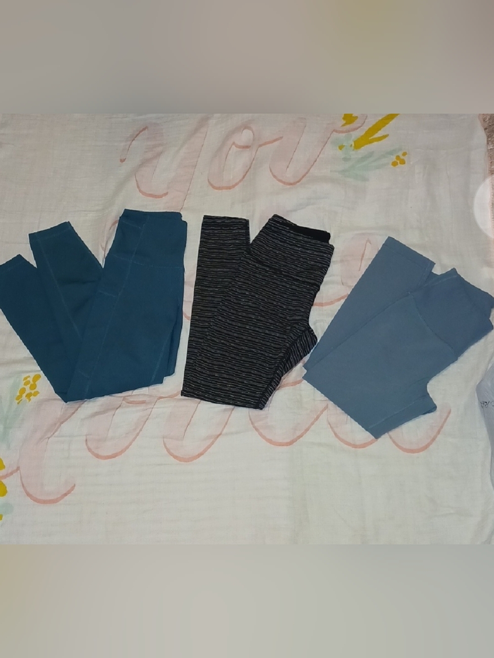 90° Degrees By Reflex Sz Small Leggings Set of Three Bundle 💚🤍🩶